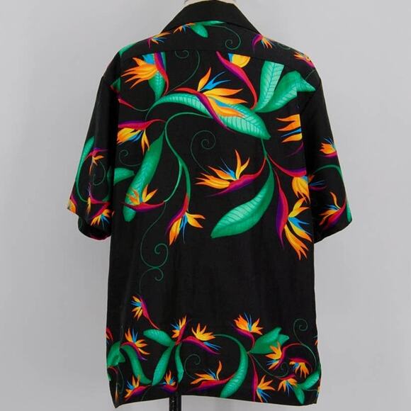 Vintage Hilo Hattie Birds of Paradise Button Down - Picture 3 of 6